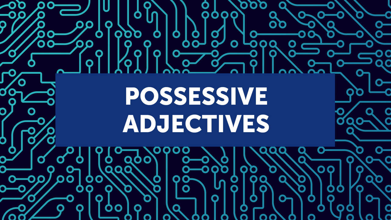  Possessive Adjectives (con esempi ed esercizi) 
