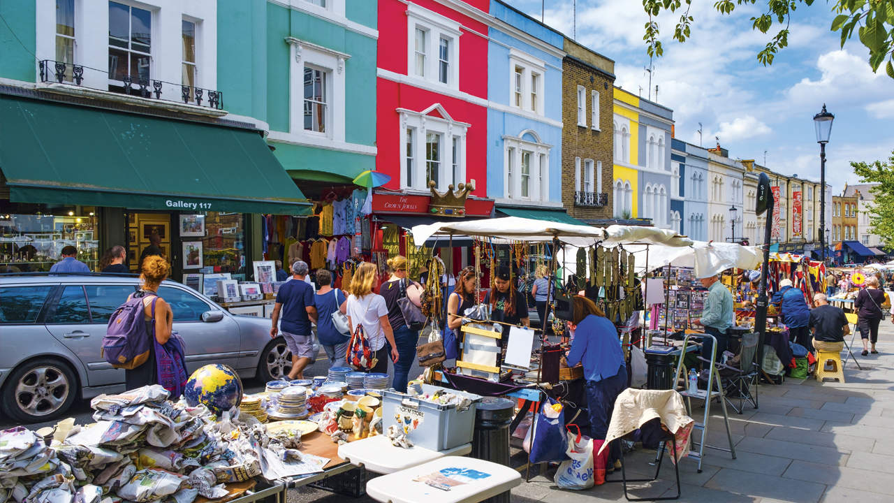 Second-hand Treasure: Portobello  Road Market