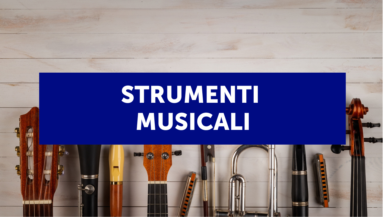 Strumenti musicali in inglese