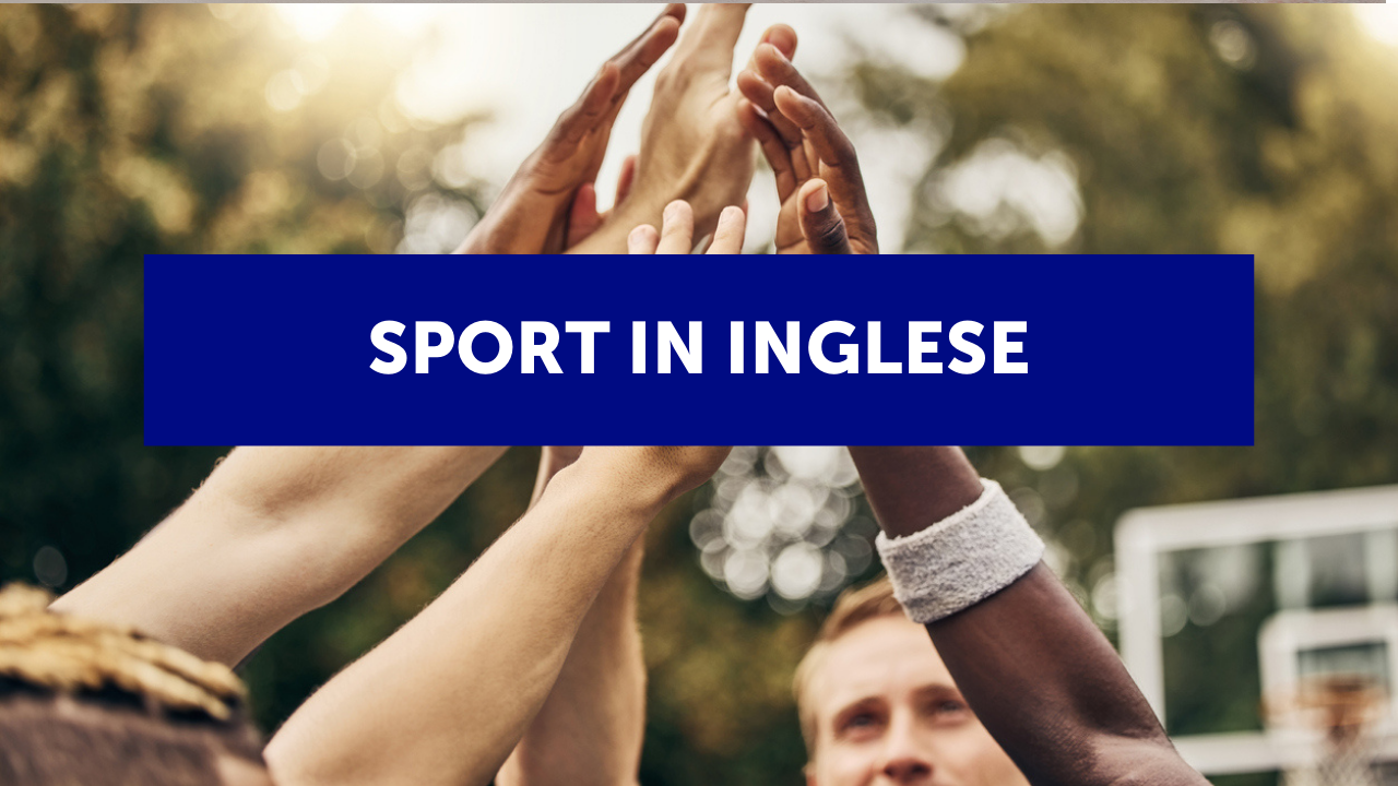 I nomi degli sport in inglese: vocabolario